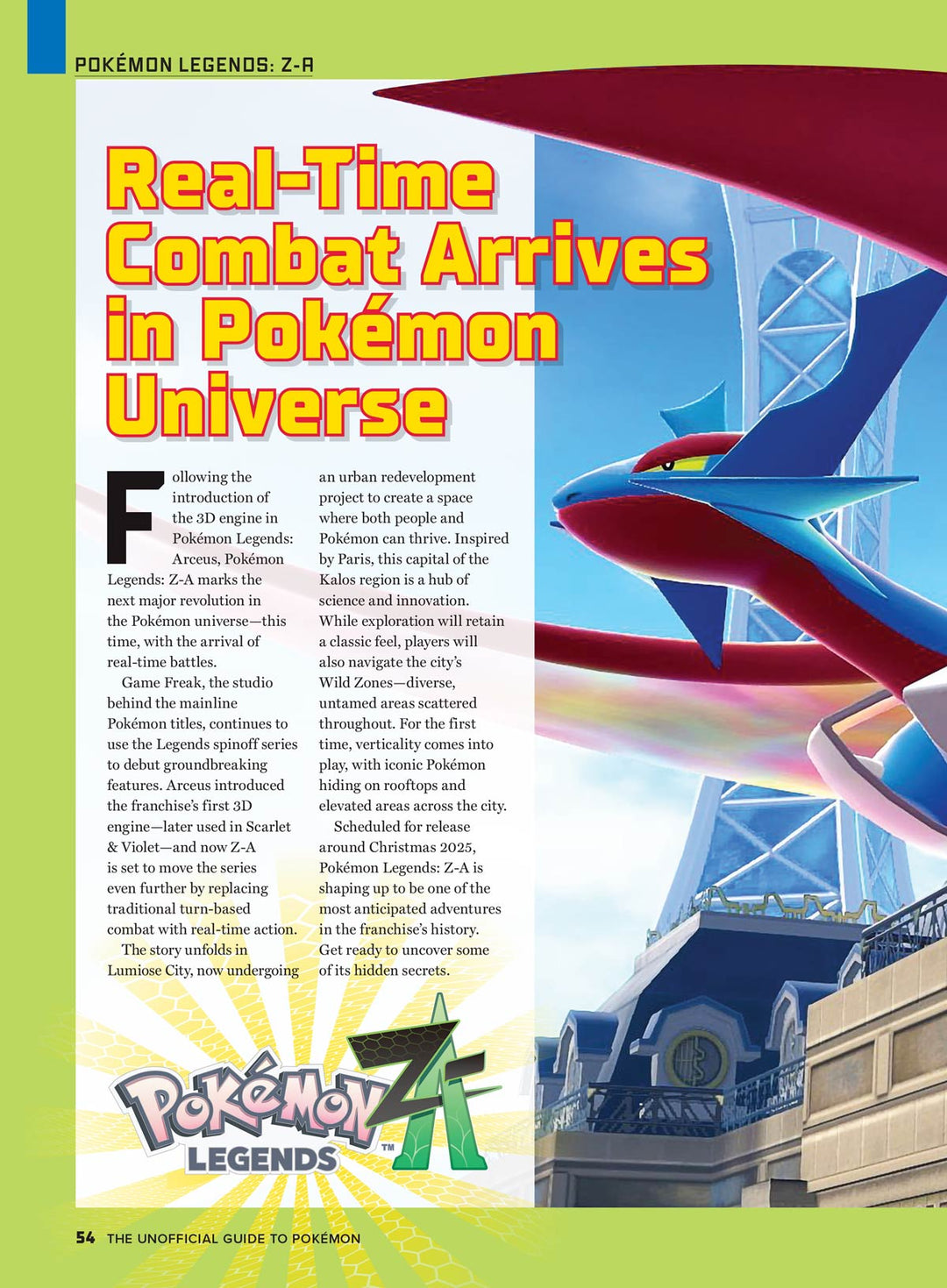 Pokemon - The Ultimate Guide: Pokemon Legends Z-A, Big Preview