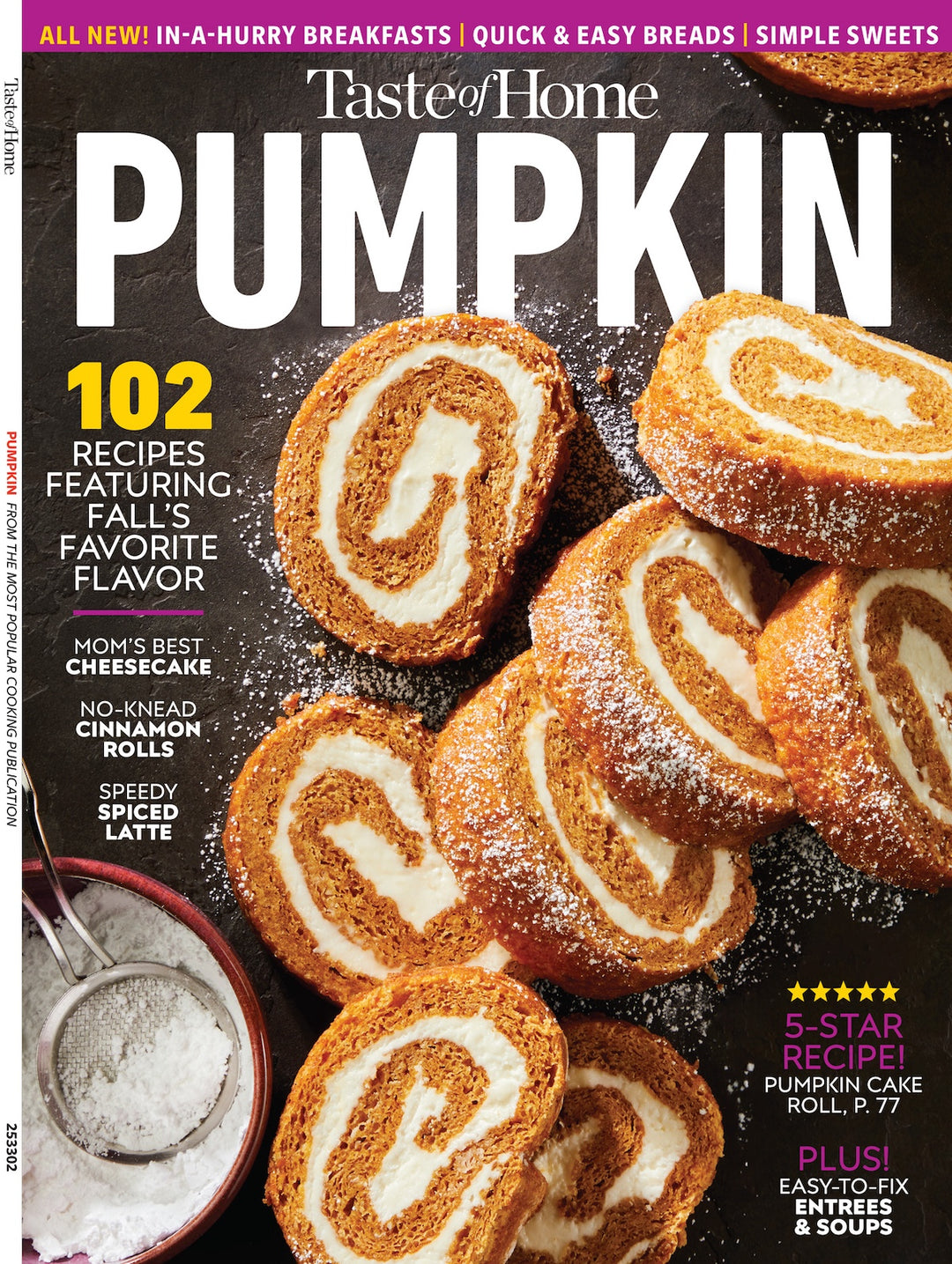 Taste of Home Pumpkin: 102 Fall Favorite Recipes, Quick Easy