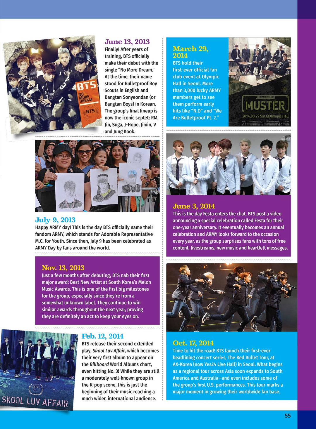 J14 - Special BTS Issue: They're Back, The Unofficial Army Guide