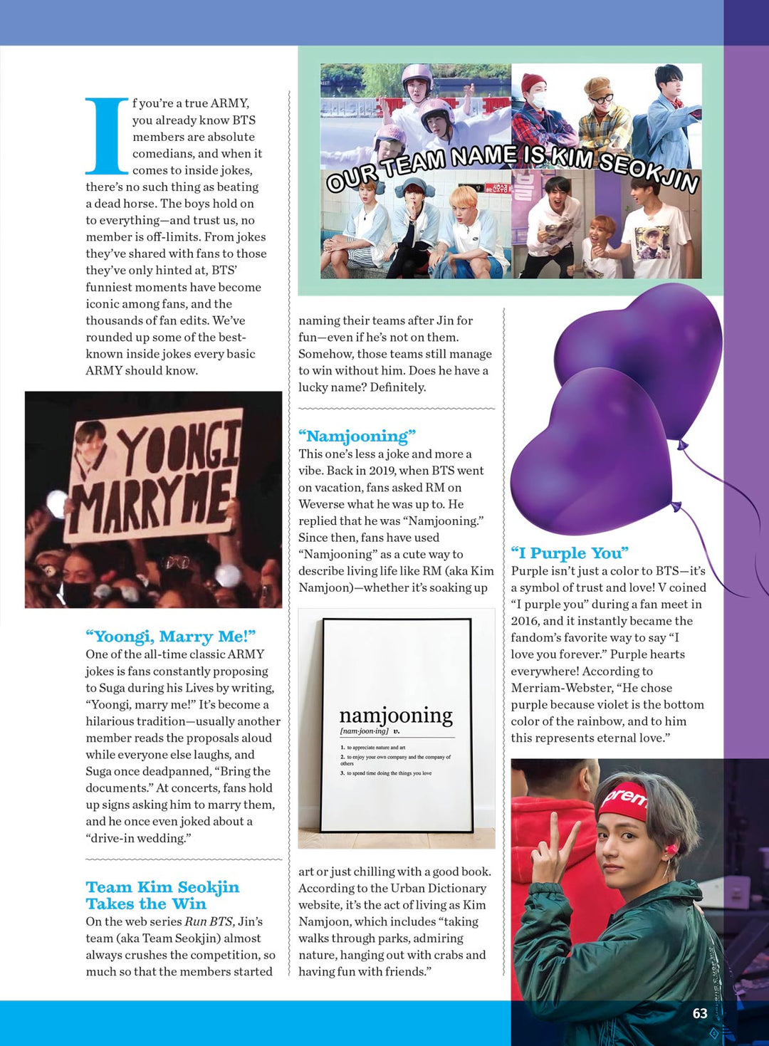 J14 - Special BTS Issue: They're Back, The Unofficial Army Guide