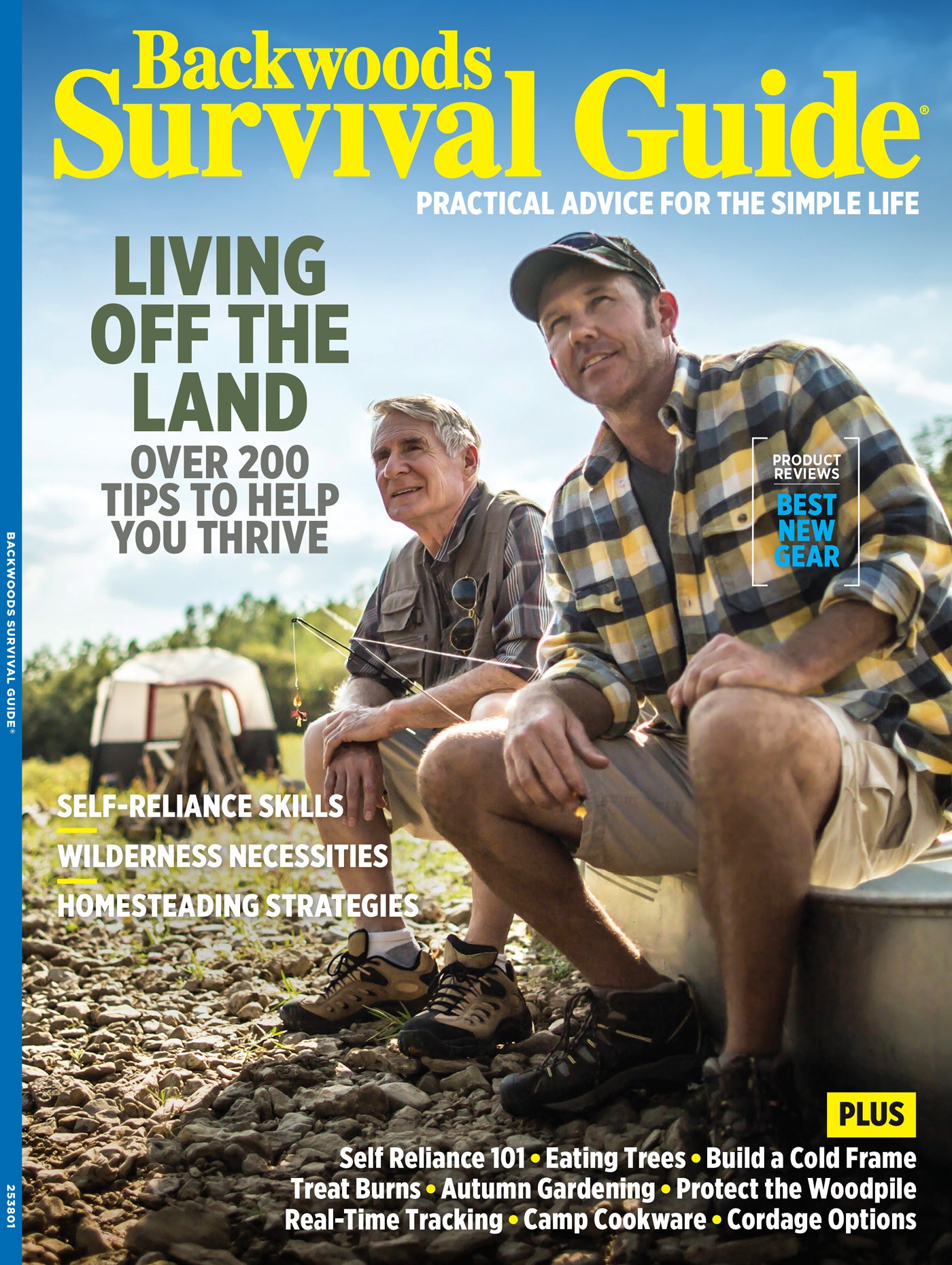 Backwoods Survival Guide - Living Off The Land No. 35: 200+ Tips, Self ...