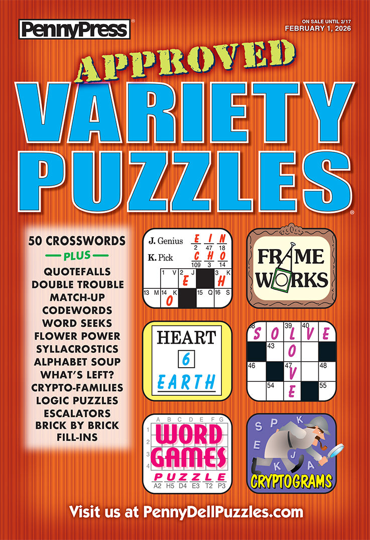 Penny Press - Dell Jumbo Large Print Word Search: October 2025