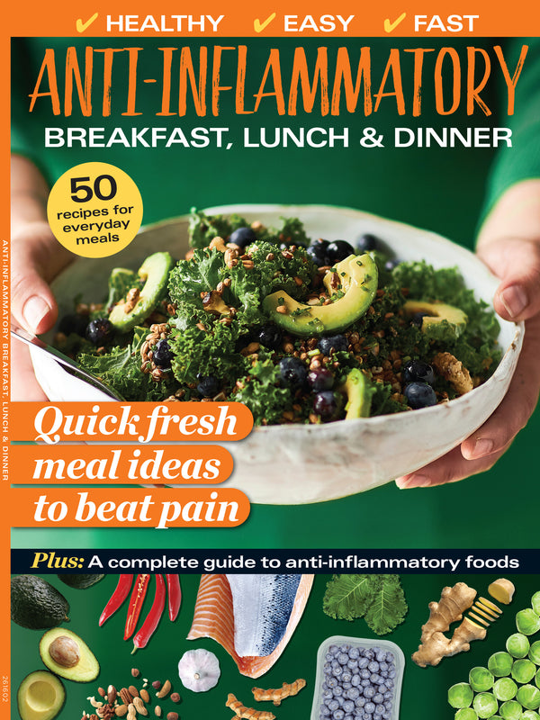 Anti-Inflammatory Breakfast Lunch and Dinner