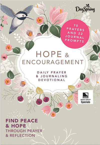 DaySpring - Hope & Encouragement Daily Prayer & Journaling Devotional (Digest Size) - Magazine Shop US