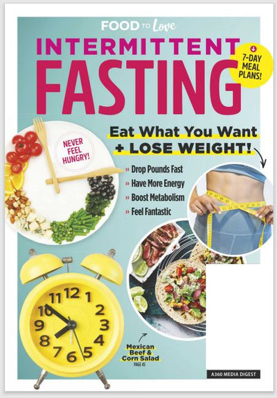 Food To Love - Intermittent Fasting: Eat What You Want + Lose Weight, 7 Day Meal Plans! Drop Pounds Fast, Have More Energy, Boost Metabolism, Feel Fantastic (Digest Size) - Magazine Shop US