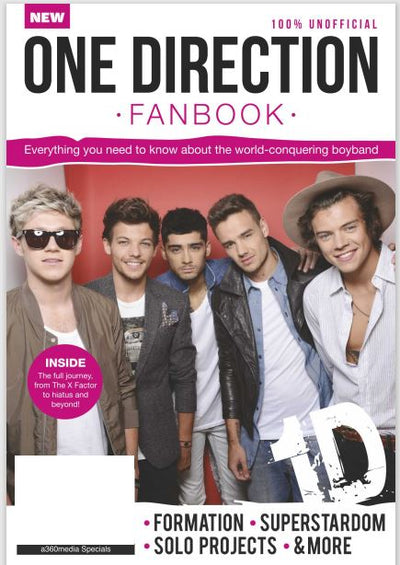 One Direction Fan Book- The Full Journey from The X-Factor to Hiatus and Beyond! Everything You Need To Know About The World-Conquering Boyband! - Magazine Shop US