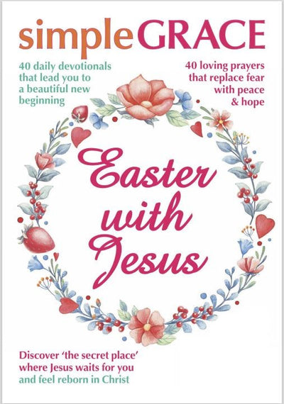 Simple Grace - 40 Day Devotion, Open Your Heart This Easter with Jesus (Digest Size) - Magazine Shop US