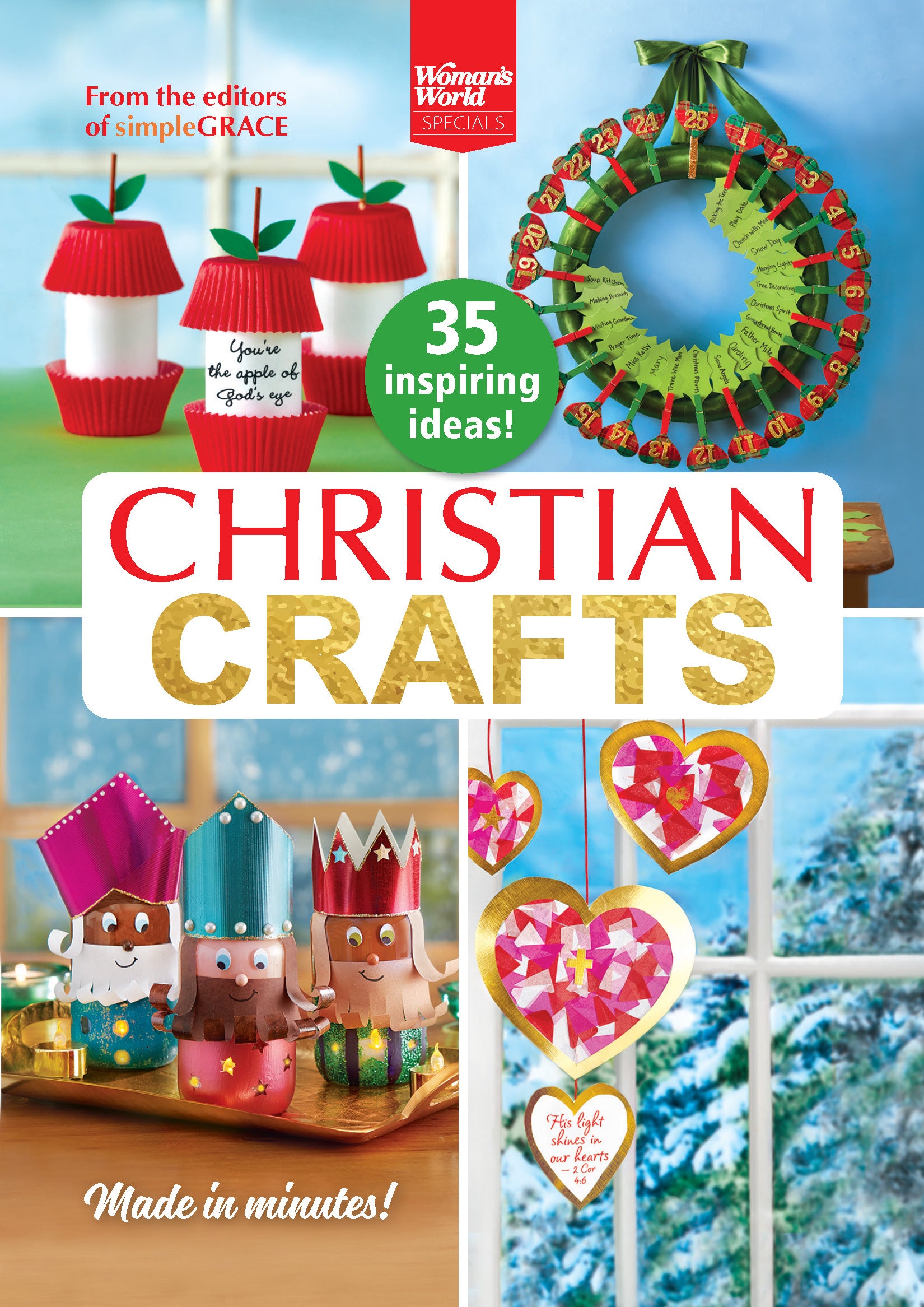 Craft Us Christian Crafts - 35 Ideas: 98-Page Guide, Quick & Easy DIY Projects ...