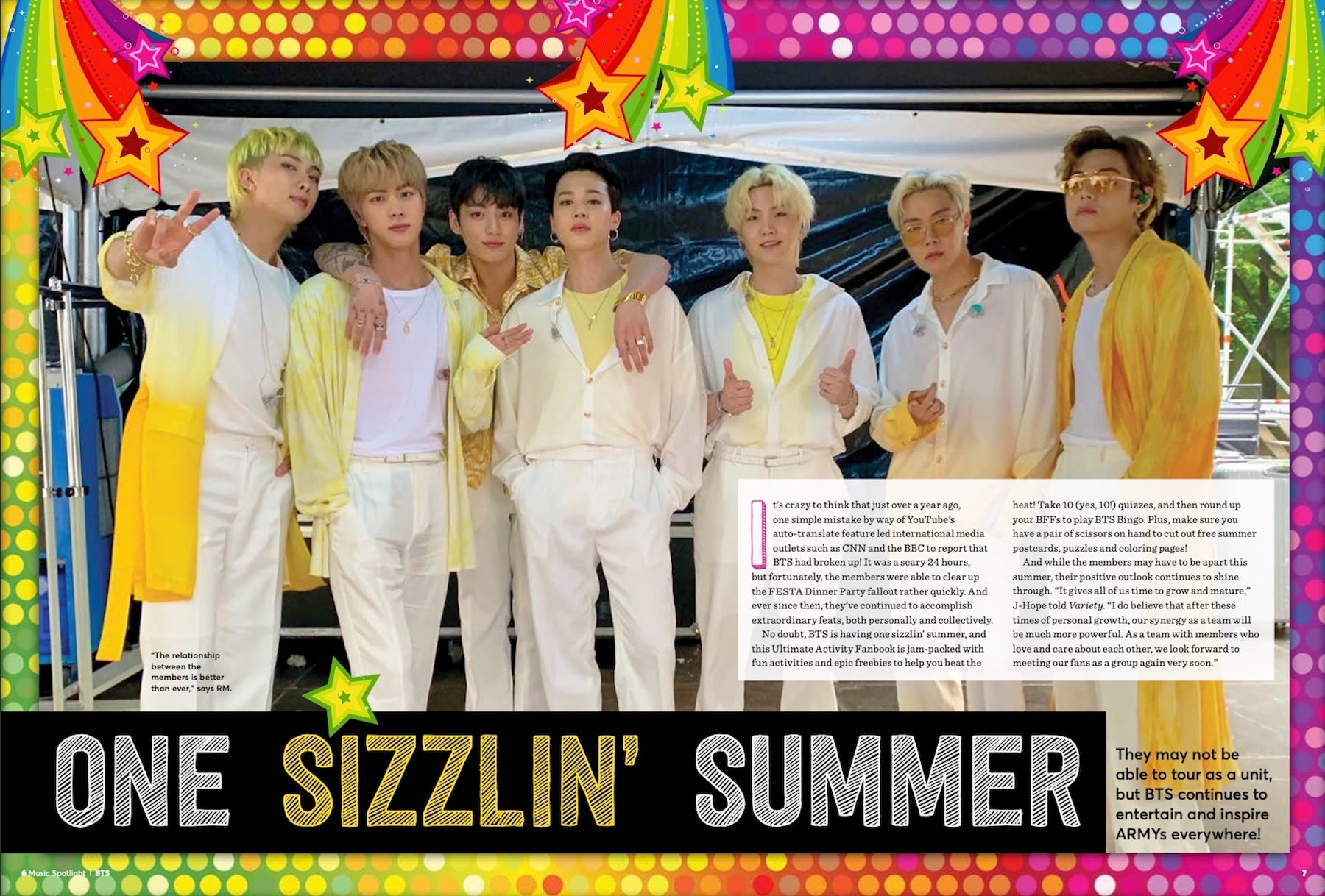 BTS - The Ultimate Activity Fanbook: Summer 2023 Update, Postcards