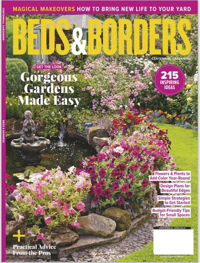 Beds & Borders - Gorgeous Gardens Made Easy, 215 Inspiring Gardening Ideas, Flowers & Plants for Year-Round Color, Budget Friendly Tips, Simple Strategies To Get Started - Magazine Shop US