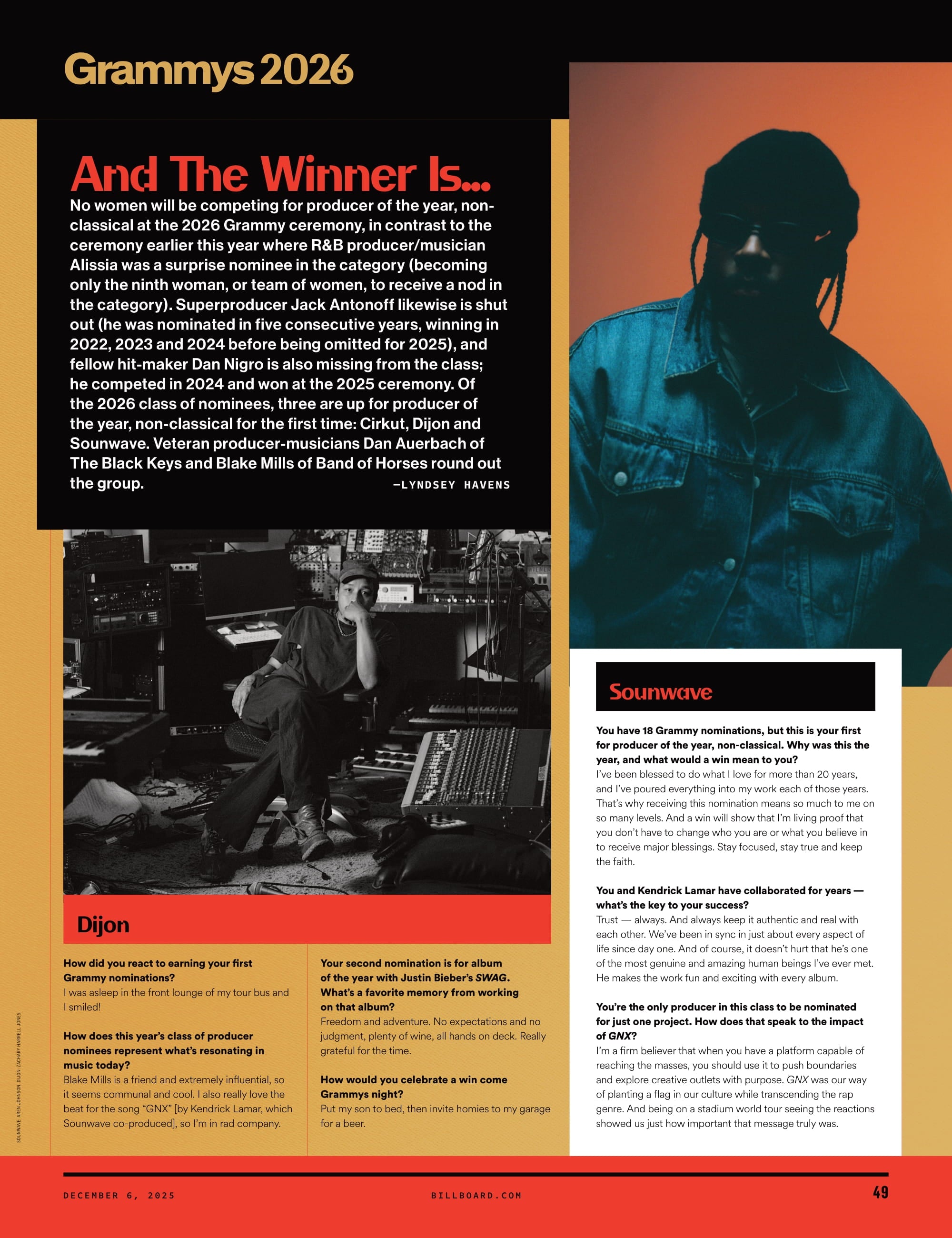 Billboard - 25.12.06 Edition: Grammy Voter Guide & Grammy Nominees