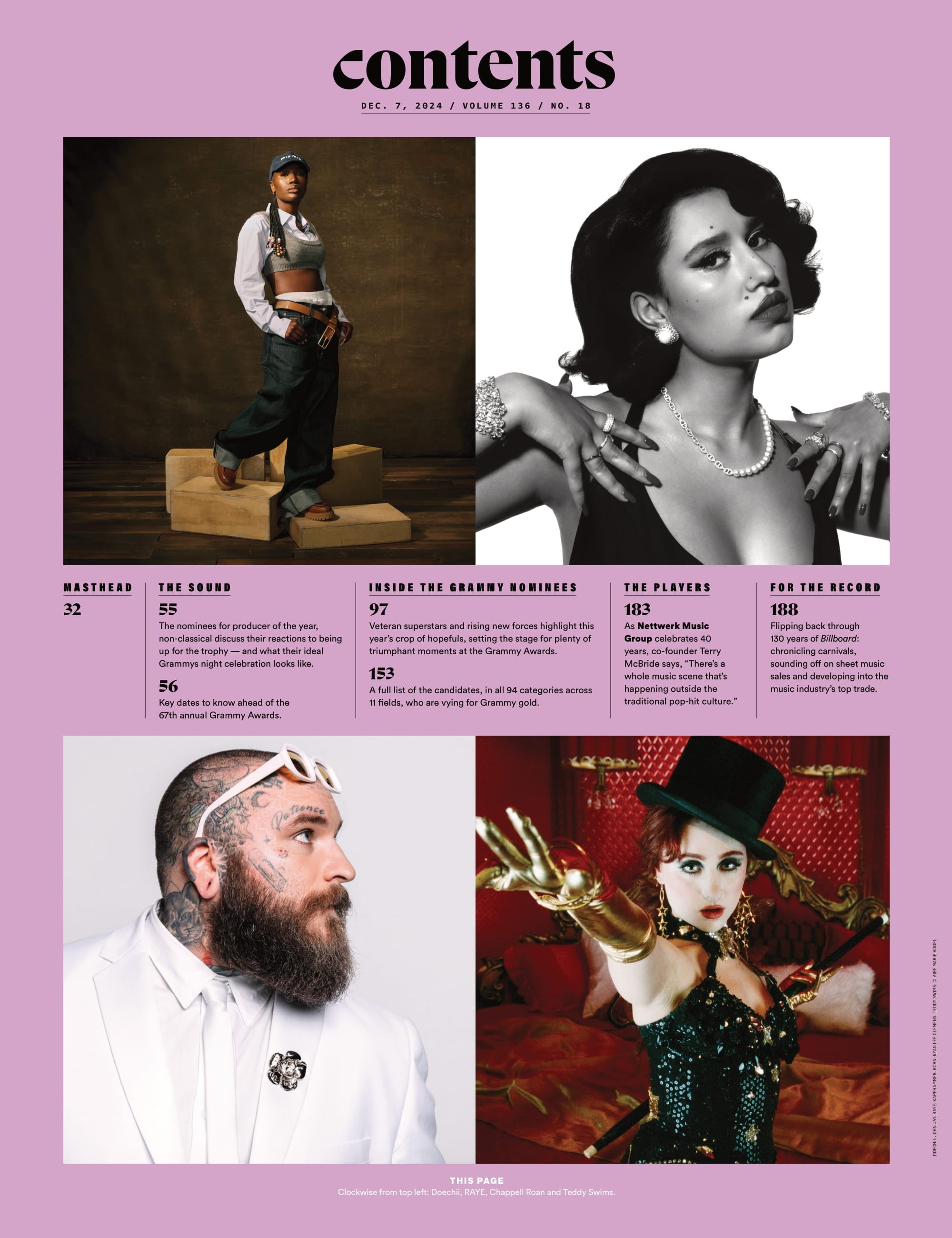 Billboard - 24.12.07 Edition: Grammy Voter Guide, The Grateful