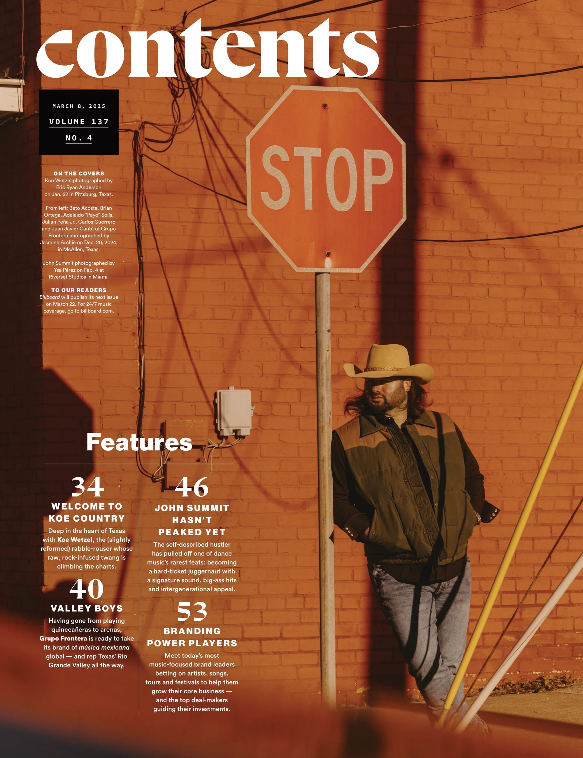 Billboard U.S.A magazine Dec.1,1984 レア Billboard - 26.03.07 Edition: SXWS 2026, Don Toliver, Mau P