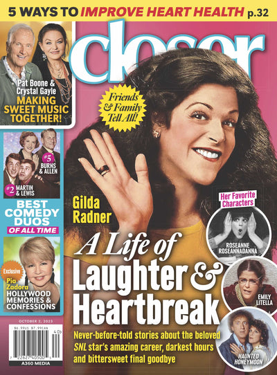 Closer - 10.02.23 Gilda Radner, A Life of Laughter and Heartbreak - Magazine Shop US