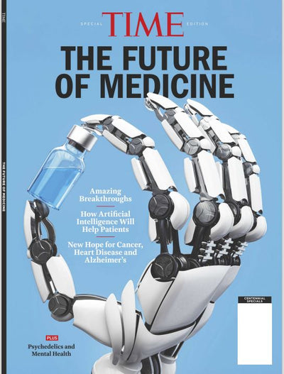 TIME Special Edition - The Future of Medicine: Amazing Breakthroughs, How Artificial Intelligence Will Help Patients, New Hope For Cancer, Heart Disease & Alzheimer's - Magazine Shop US