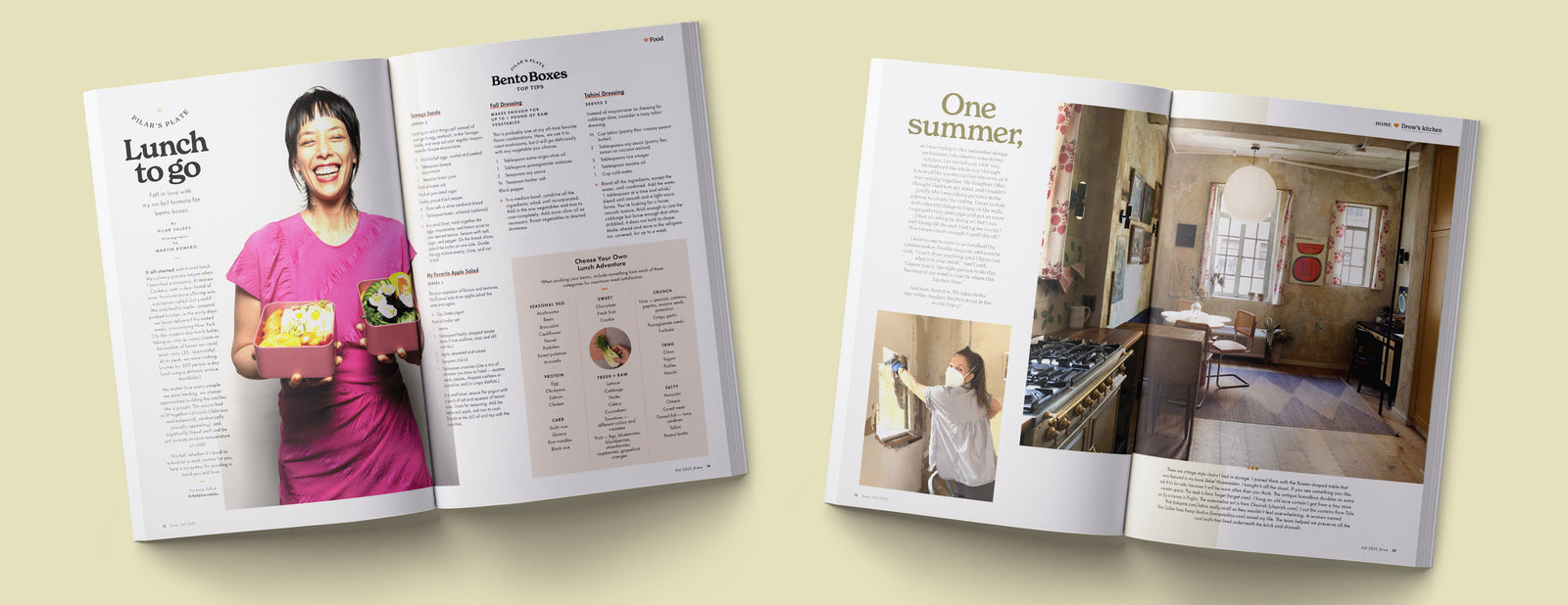 DREW Barrymore Magazine - The Design Issue