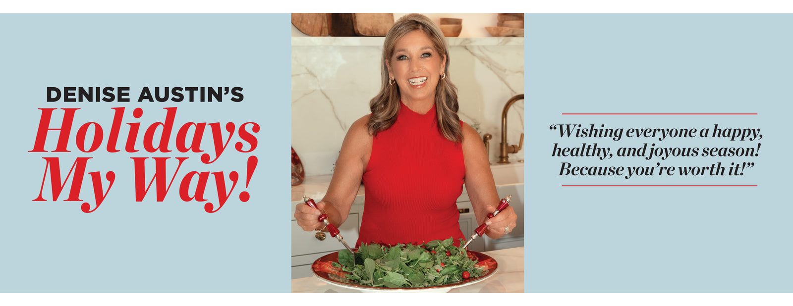 Denise Austin's Fit Over 50 - Holidays My Way! Fall & Winter 2025: Stay Active & Healthy, Reduce Stress, Family Holiday Traditions, Joyful Celebrations, Foster Wellness, Happiness & More!