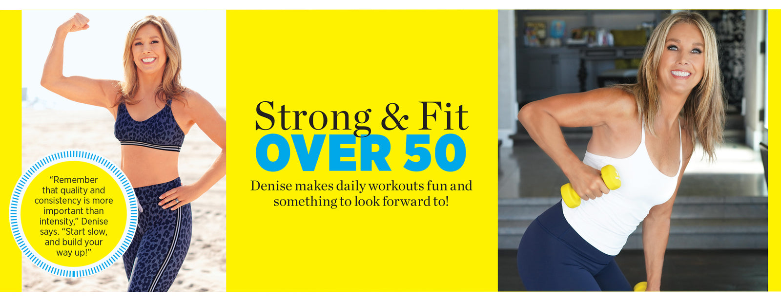 Denise Austin's Fit Over 50 - Summer 2025: Transform Your Body & Mind, Feel Good Recipes, Step Into Wellness,  Breathing Exercises, Shed Inches, Spark Metabolism, Boost Your Mood & More!