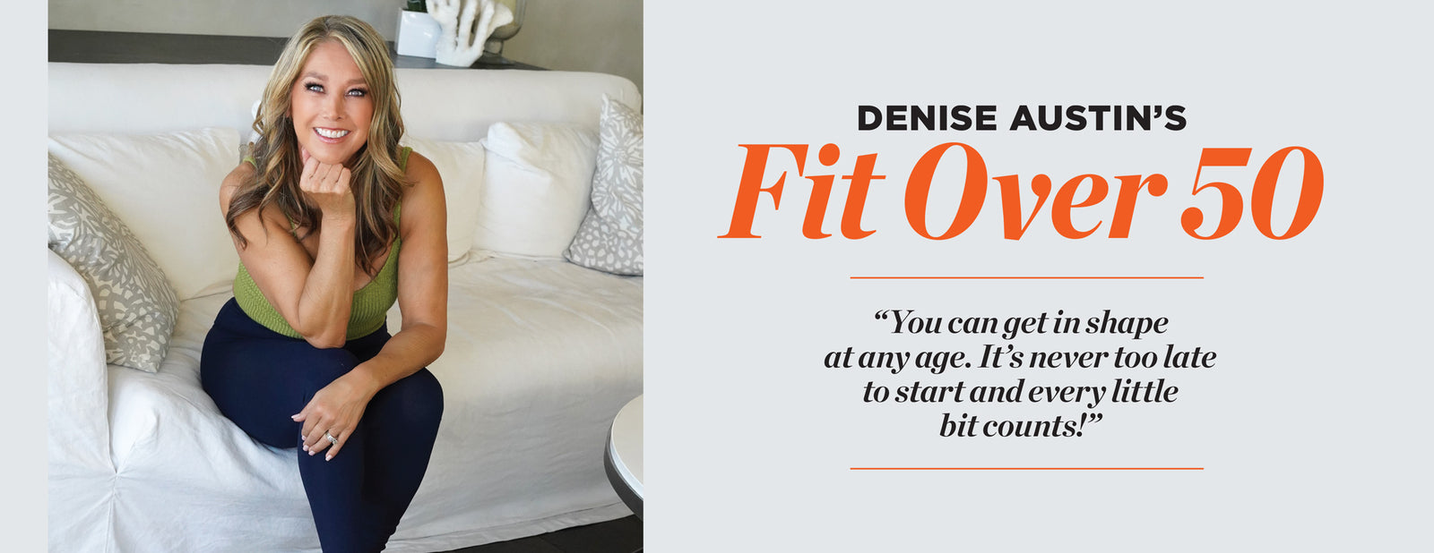 Denise Austin's Fit Over 50 - Vitality For Life! Winter 2025: Guide To Best Shape Of Your Life, Workouts, Weight Loss Myth Vs. Fact, Secrets To Staying Young, Positive Mindset, Nutrition Tips & More!