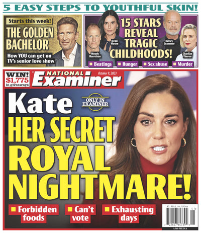 National Examiner - 10.09.23 Kate Middleton Secret Royal Nightmare - Magazine Shop US