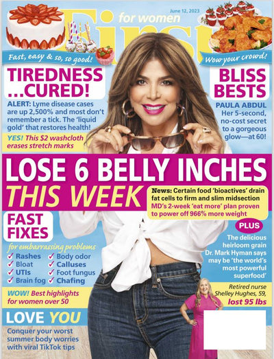 First for Women - 06.12.23 Lose 6 Belly Inches This Week - Magazine Shop US