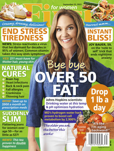 First for Women - 09.25.23 Bye Bye Over 50 Fat - Magazine Shop US
