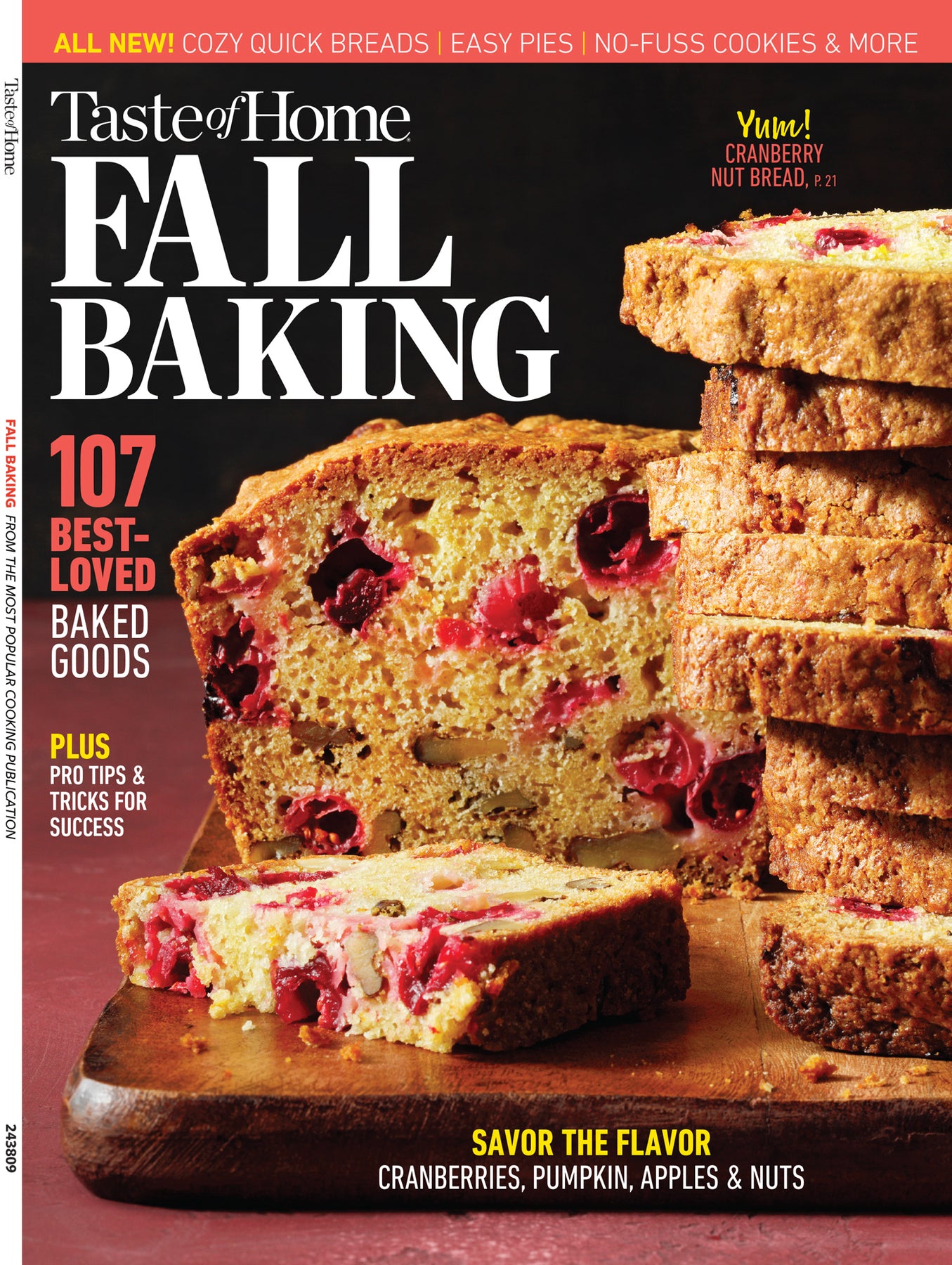 Fall Baking Magazine Cover