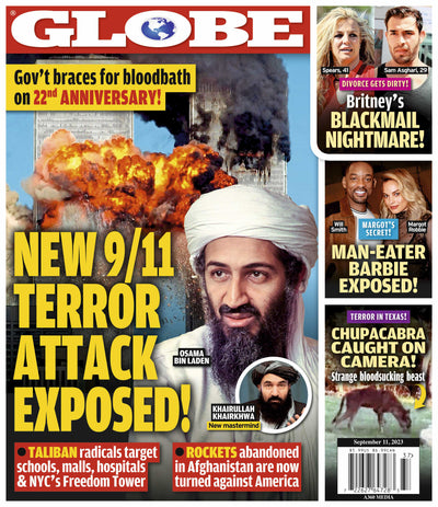 Globe - 09.11.23 New 911 Terror Attack Exposed - Magazine Shop US