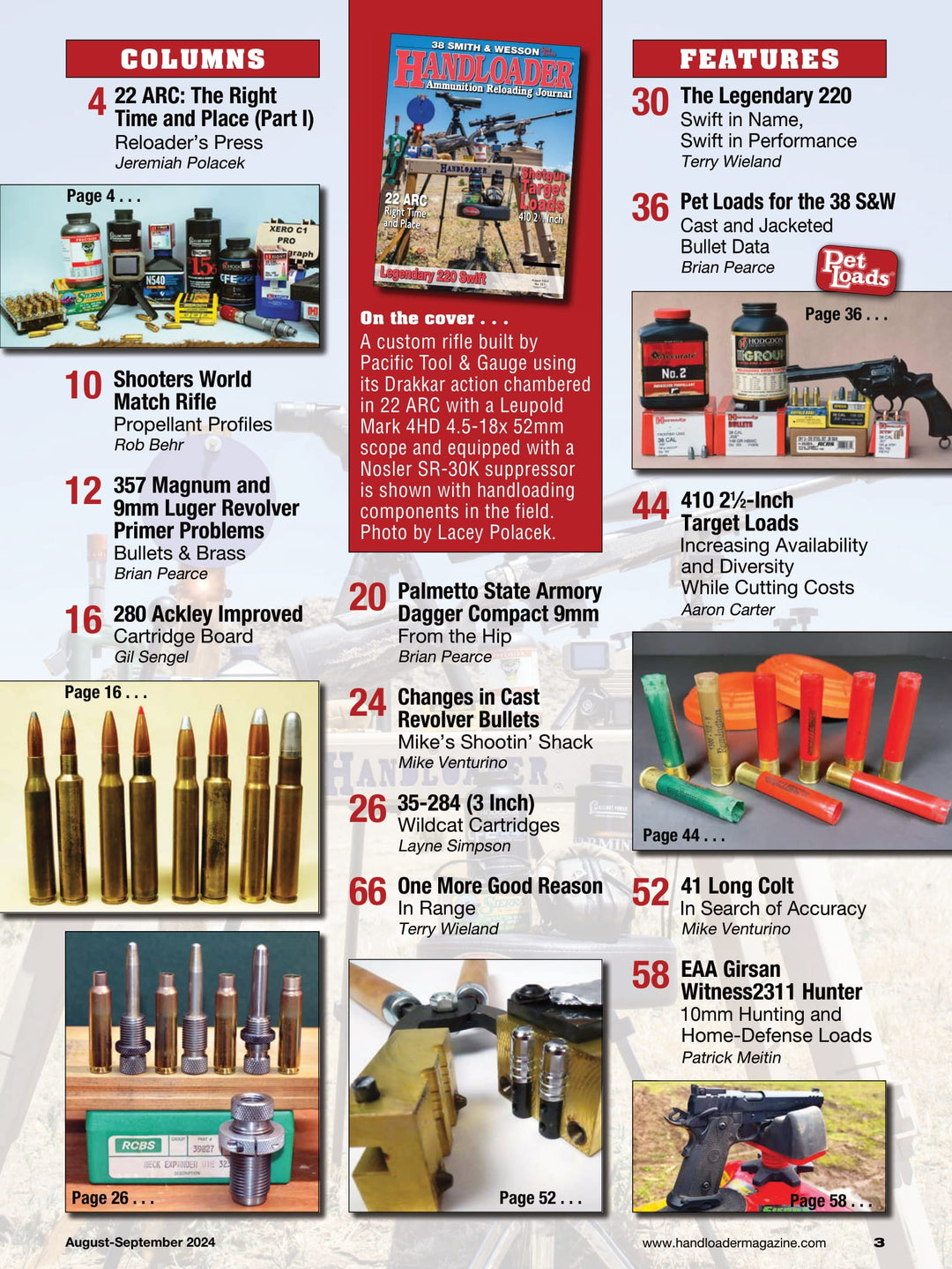 Handloader The Ammunition Reloading Journal - August 2024: Shotgun