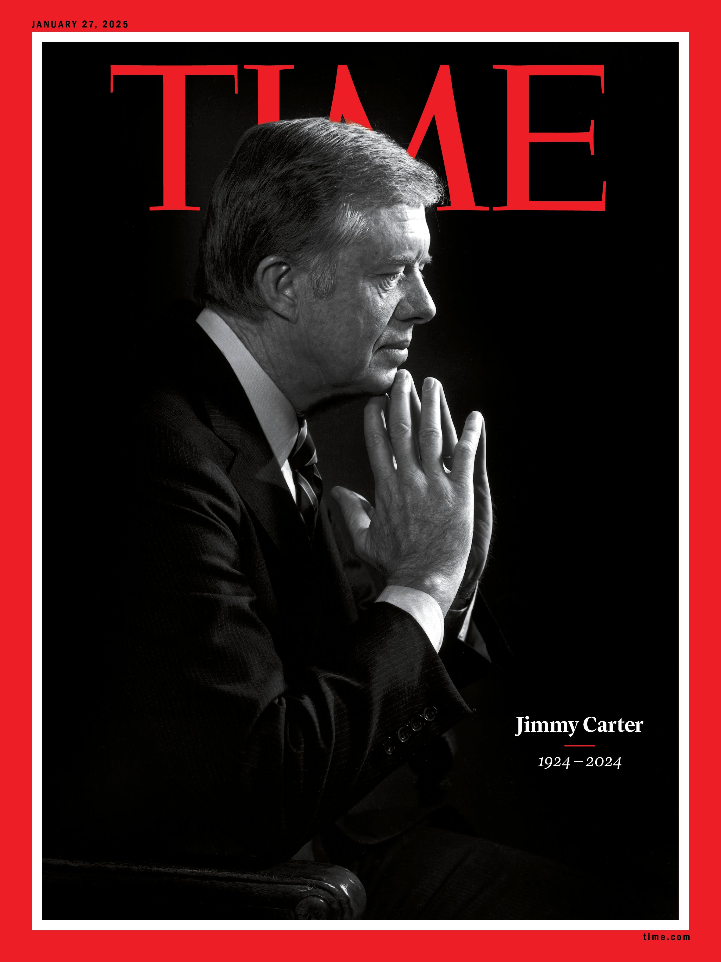 Time Carter Issue TIME Magazine - 01.27.25 Edition: Jimmy Carter (1924 - 2024), A Dedica ...