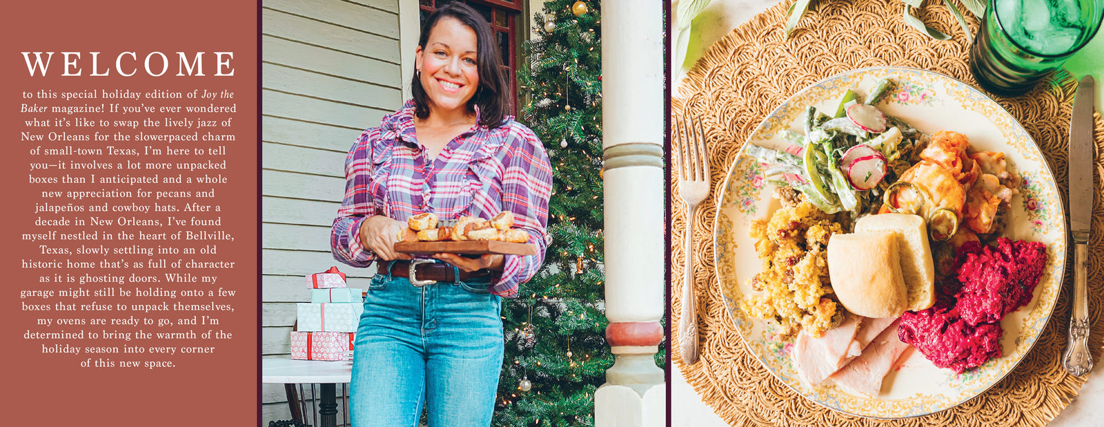 Joy The Baker - Holiday Recipes 2024: Thanksgiving Sides, Cast-Iron Christmas, 5 Ingredient Appetizers, Edible Gifts, Stocking Stuffers, Presents For Bakers, Pantry Staples, DIY Wrapping Paper & More!