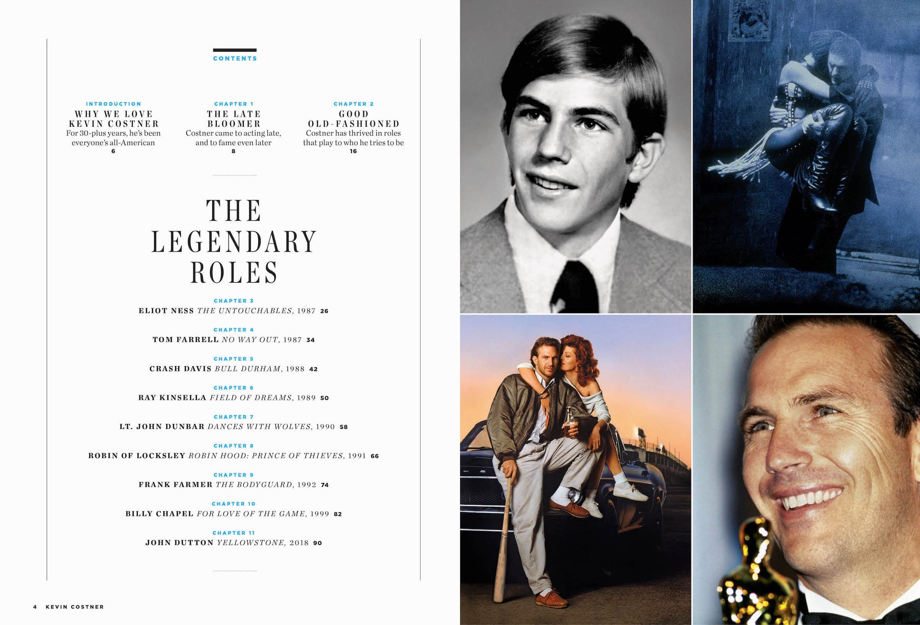 Kevin Costner - Legends Of Hollywood: All-American Actor, Leading Role – Magazine Shop US