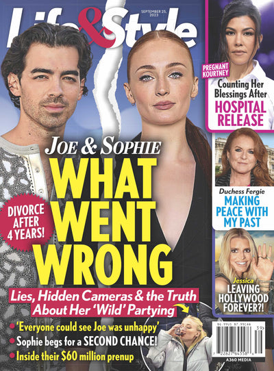 Life & Style - 09.25.23 Joe Jonas and Sophie Turner What Went Wrong - Magazine Shop US