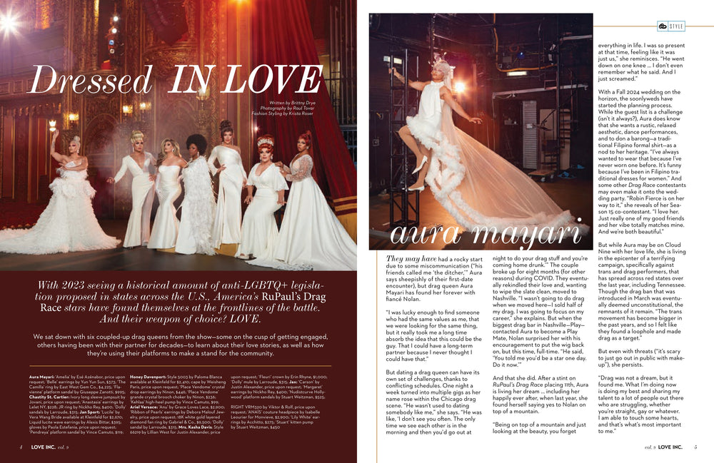 rupaul wedding dress Love Inc. Volume 9