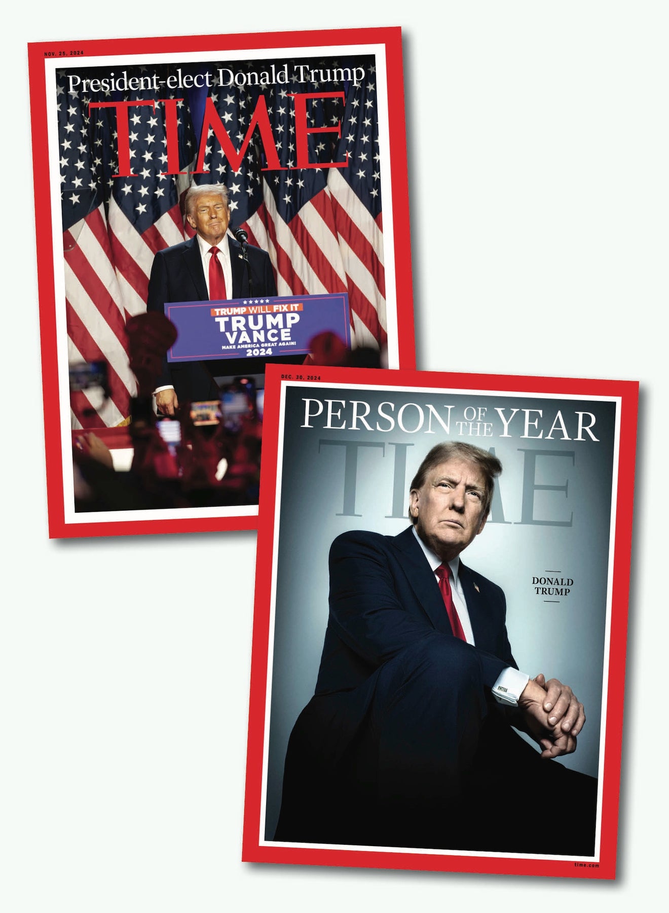 TIME Magazine 2024 Person of the Year - Donald Trump: Historic