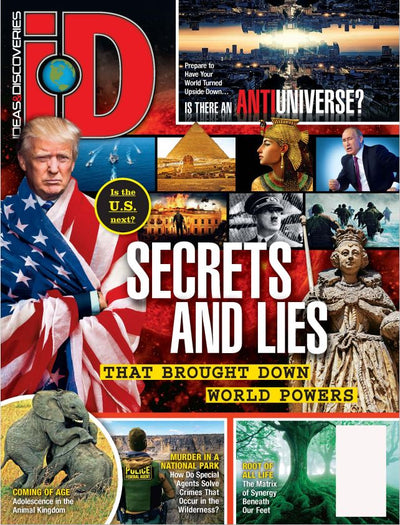 iD Ideas & Discovery - Secrets and Lies That Brought Down World Powers - Magazine Shop US