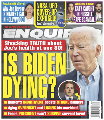National ENQUIRER - 10.09.23 Is Joe Biden Dying - Magazine Shop US