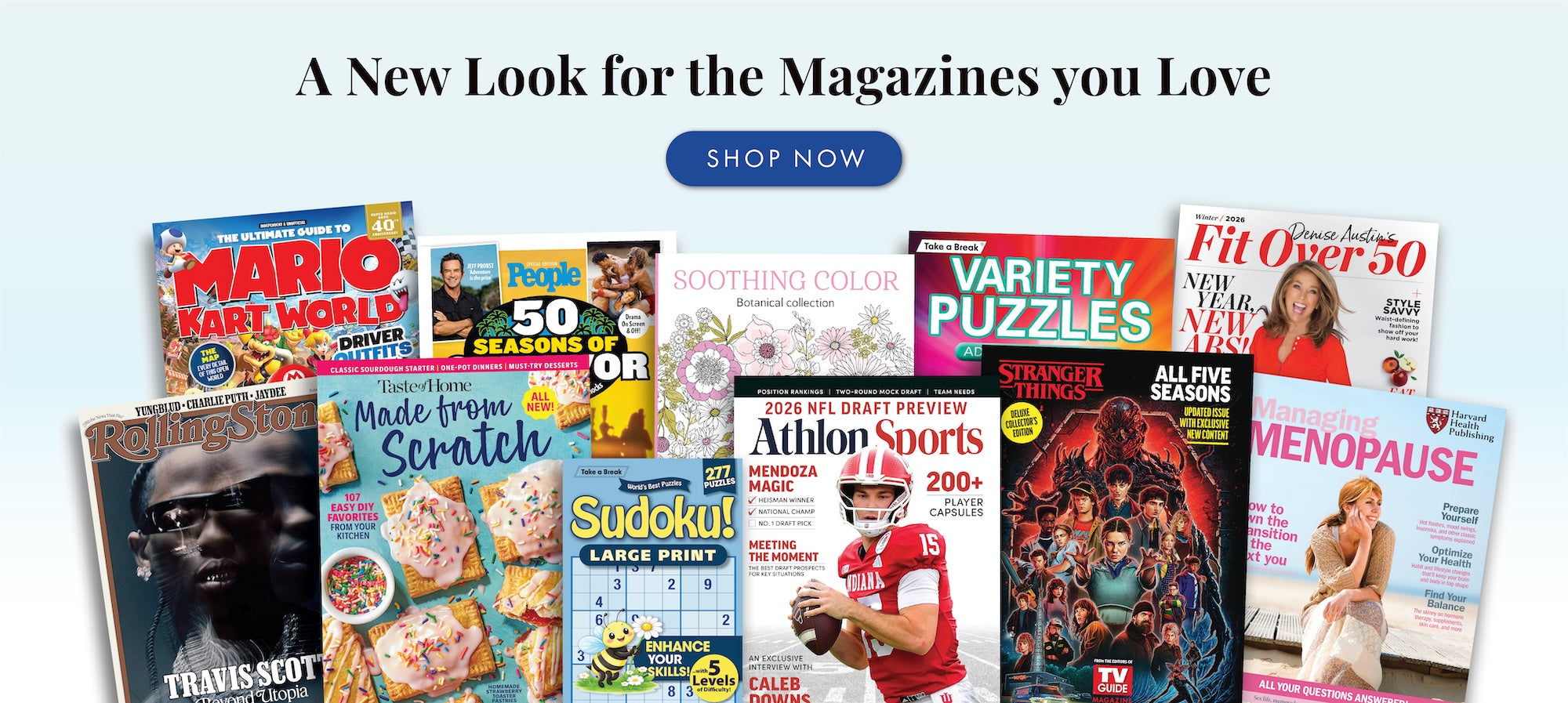 Online Magazine Shop | New Magazines, Special Editions & Subscriptions ...