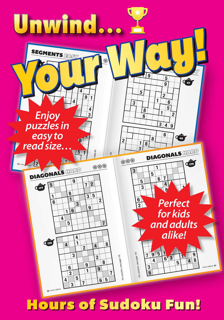 Take a Break - First Choice Sudoku: 190+ Puzzles, Classics, Diagonals ...