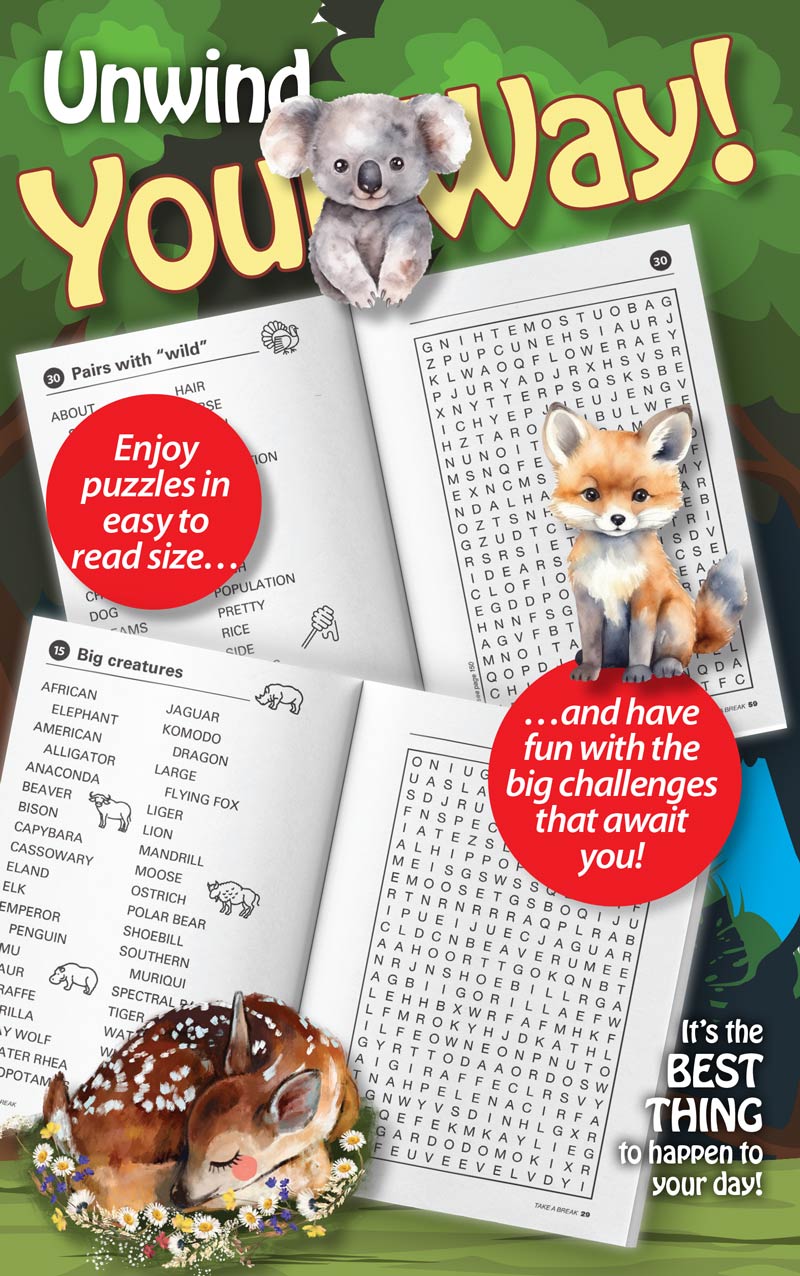 World's Best Puzzle - Word Search 25.12.05: Large Print, 71