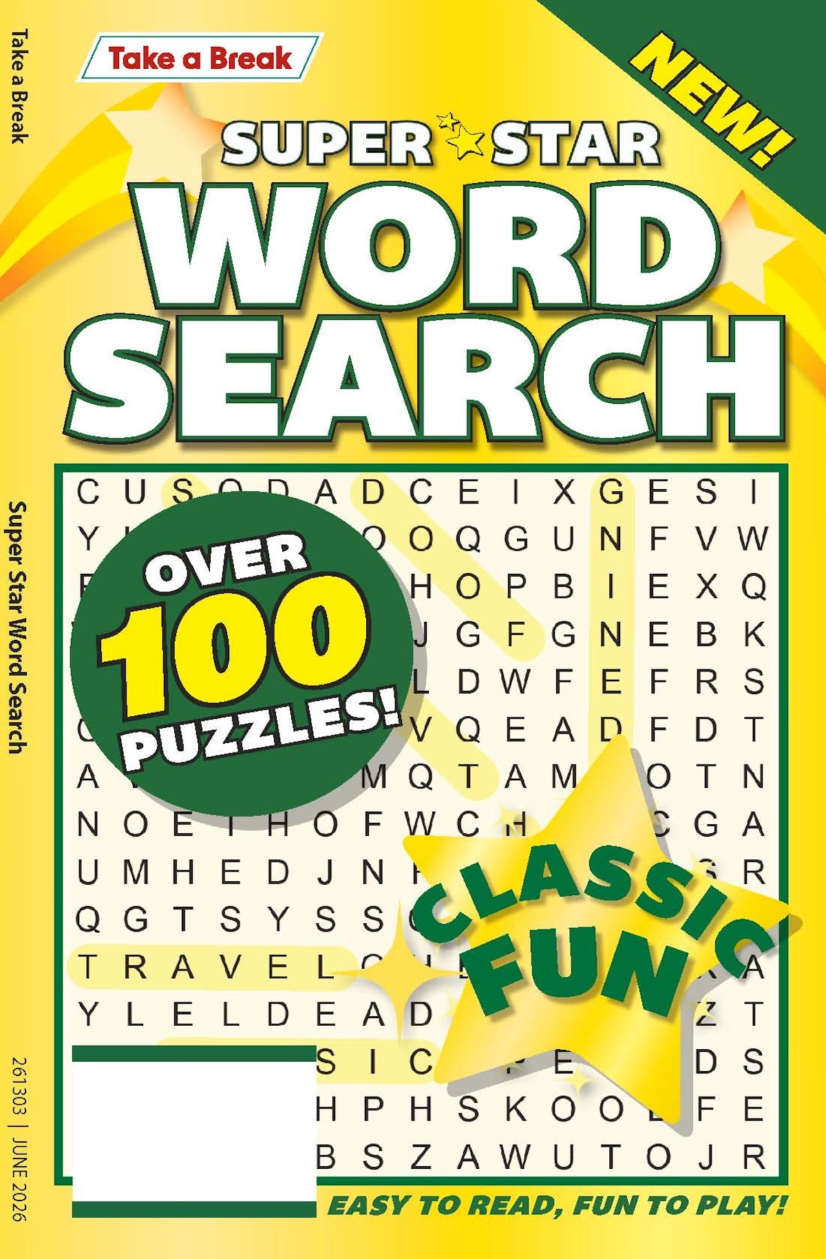 Take a Break - Superstar Word Search 26.04.17: Over 100 Puzzles, Class ...