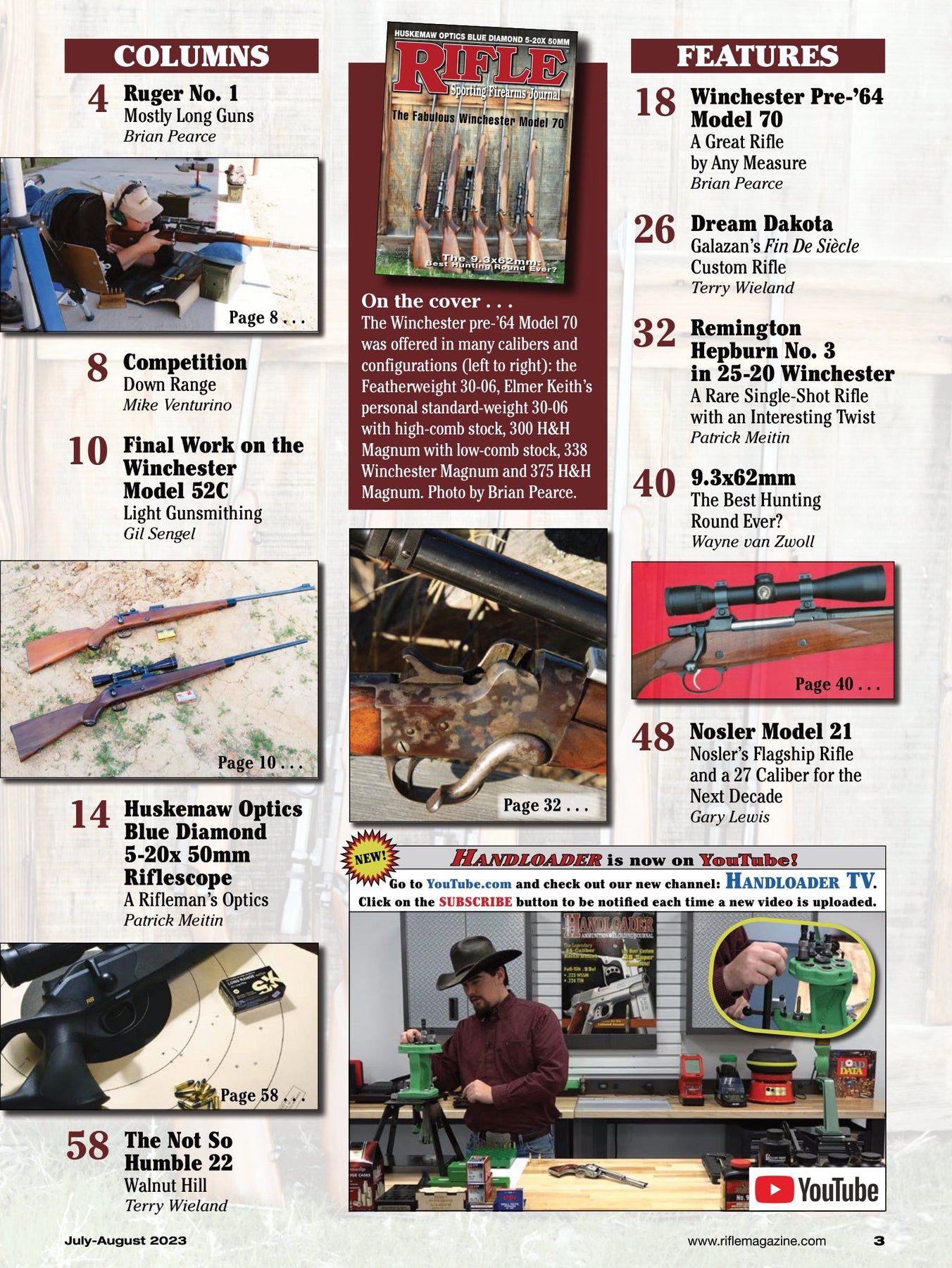 Rifle July 2023 - The Sporting Firearms Journal: Covering Rifles From ...