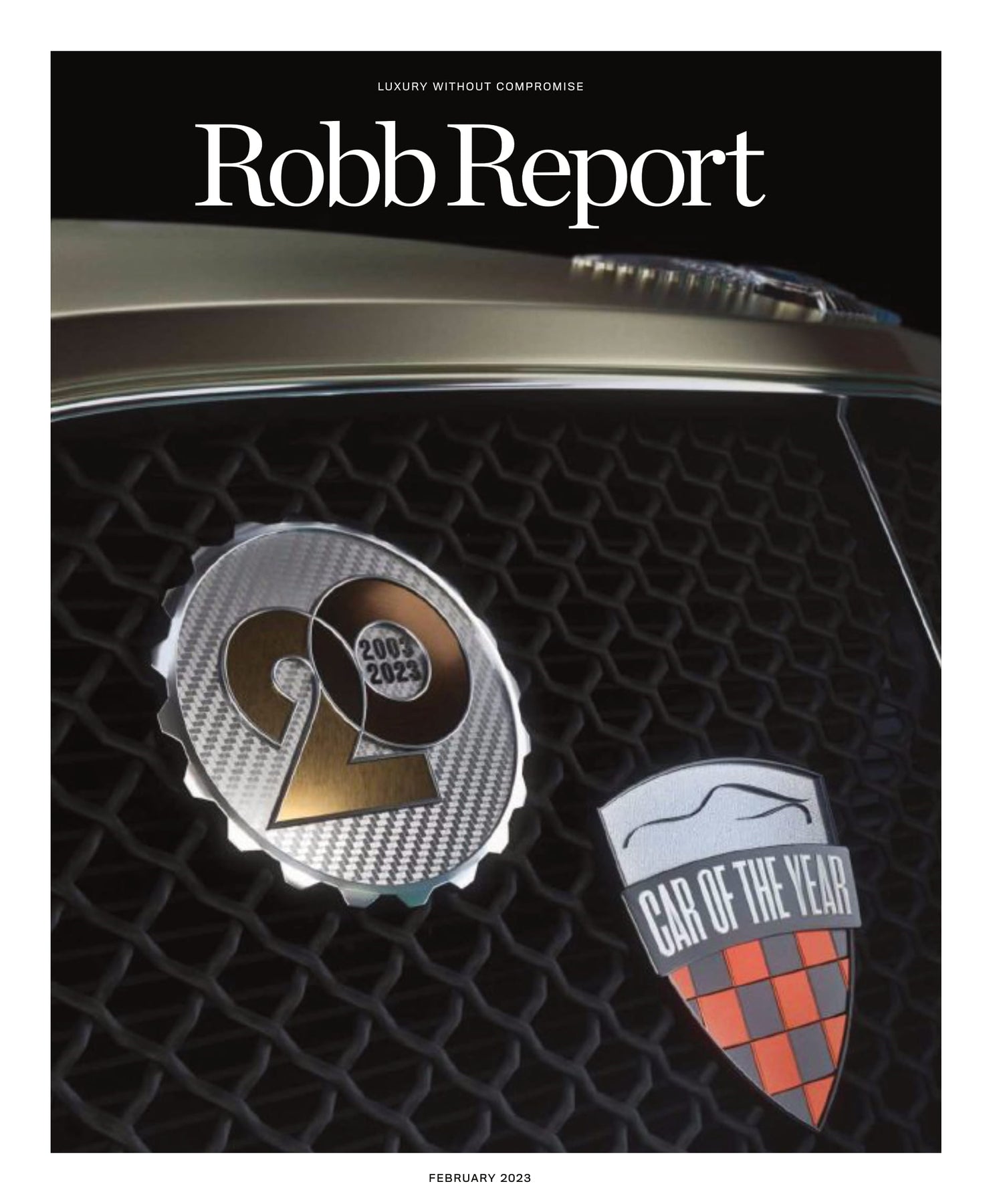 The Rodd Report Robb Report Logo Inside Robb Report's 2023 Car Of The Year Issue