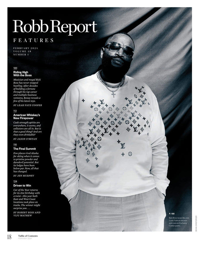 Robb Report - The Car Issue February 2024: Car Of The Year, Riding Wit ...