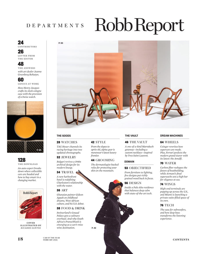 Robb Report - Car Of The Year Issue February 2026: Top-Tier Drivers In ...