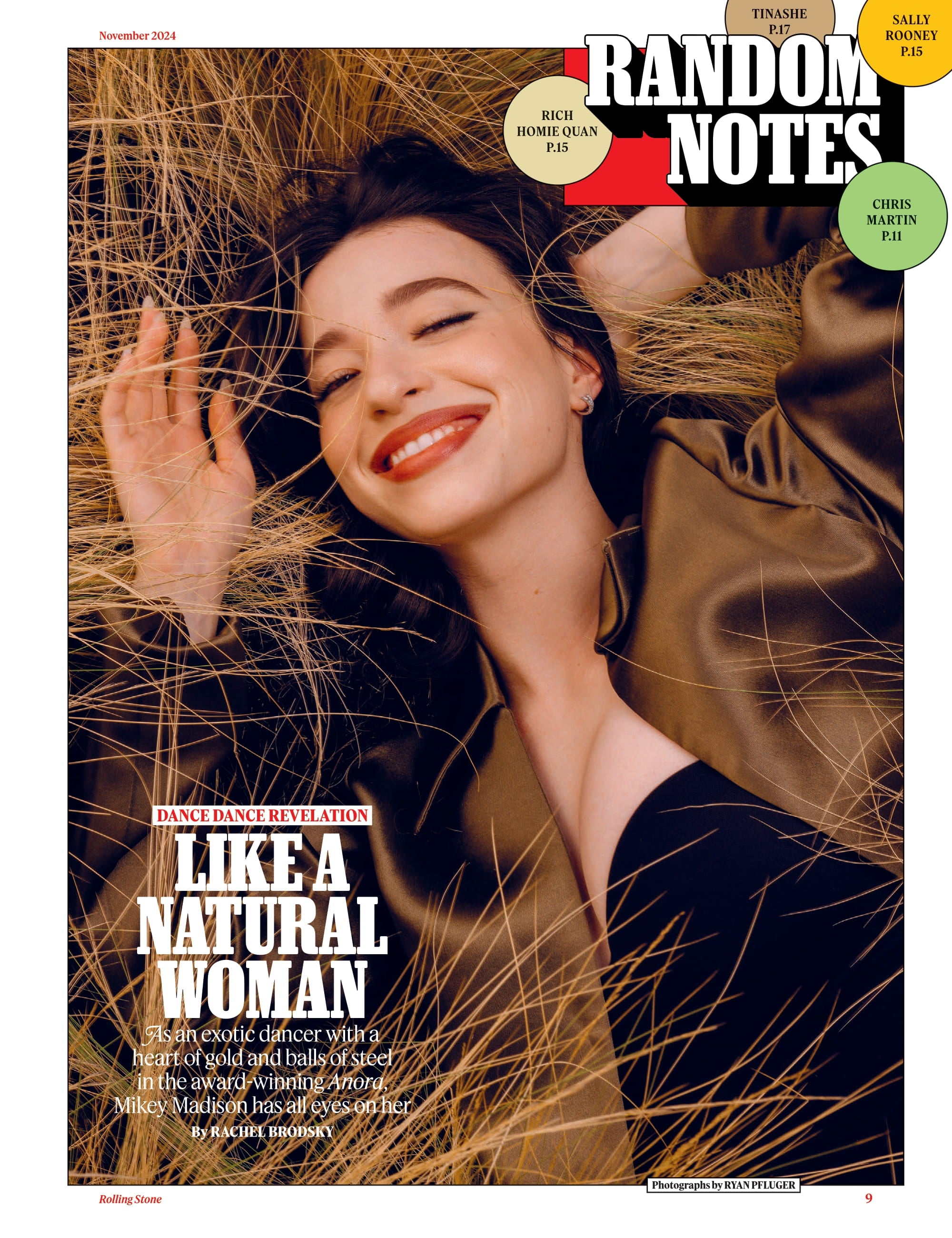 Rolling Stone - November 2024: Musicians On Musicians, Zach Bryan