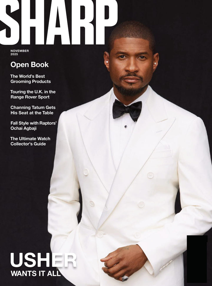 Sharp Magazine - November 2025: Usher Wants It All, Channing Tatum Get ...