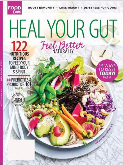 Food To Love - Heal Your Gut & Feel Better Naturally: 122 Nutritious Recipes To Sleep More Soundly, Feel Less Stressed & Look Amazing! - Magazine Shop US