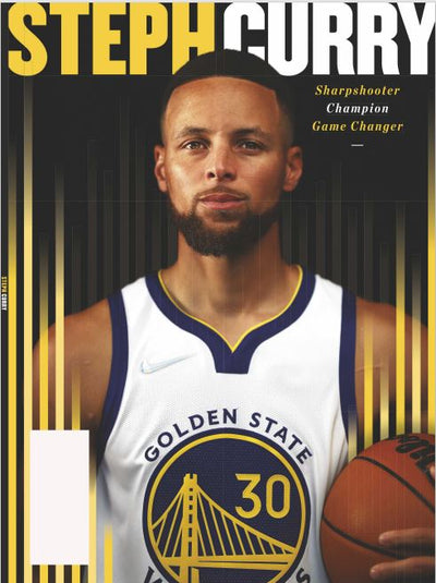 Steph Curry - Sharpshooter, Champion, Game Changer! How He Transformed Basketball: From A Sport For Big Players To One For Any Player Willing To Hustle, Work Hard and Sacrifice To Perfect A Skill - Magazine Shop US