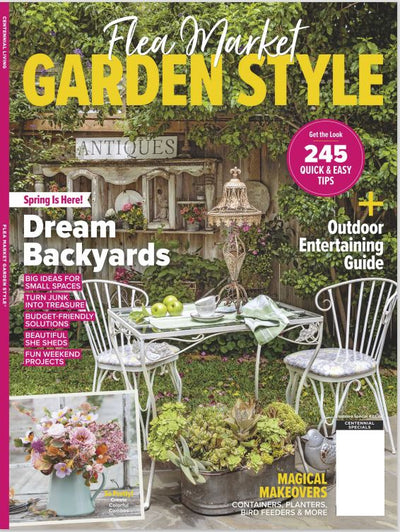 Flea Market Garden Style - 245 Quick & Easy Tips: Outdoor Entertaining Guide, Big Ideas For Small Spaces, Turn Junk Into Treasure, Budget Friendly Solutions, Beautiful She Sheds & Fun Weekend Projects - Magazine Shop US